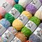 12-Pack Multicolor Chenille Crochet Yarn Kit – Fluffy Chunky Velvet Yarn for Crochet & Knitting, Soft Polyester Baby Yarn for Amigurumi, Blankets & DIY Crafts (100g / 87 yds Each) with Crochet Hook, Stitch Markers & Safety Eyes